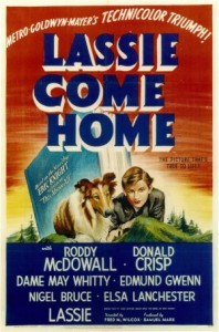 Lassie Come Home movie poster