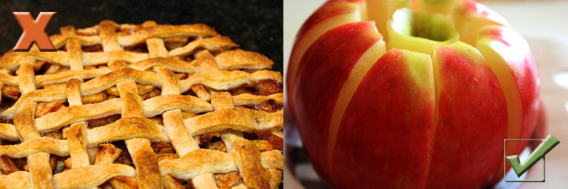 Apple Pie and Apple Slices