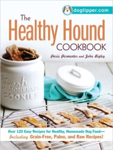 The Healthy Hound Cookbook book cover
