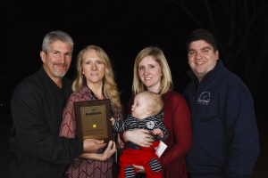 Harwell family at the 2015 DogWatch Dealer Meeting