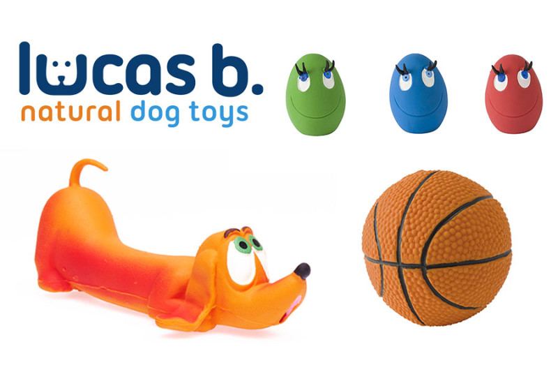 lucas b. natural dog toys