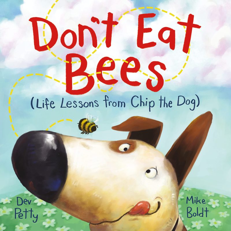 front cover of the book don't eat bees by dev petty